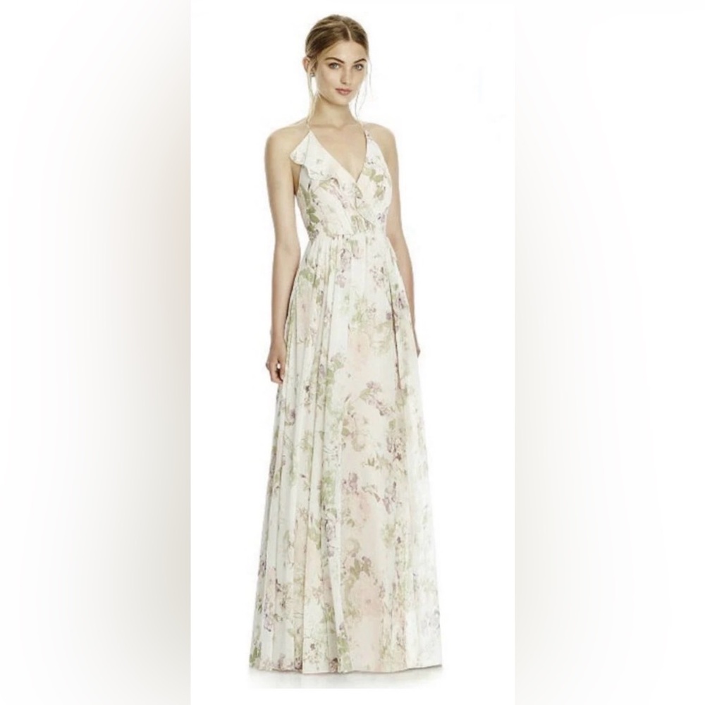 Jenny Yoo Elegant Prom Dress /Formal Evening Gown Wedding Guest Glam